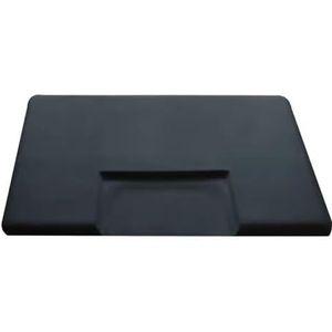 TT-YEC Niet-Slip Salon Kappersstoelmat, Extra Grote Zwarte Kappersstoelmat, Schoonheidswinkel Decoratieve Vloermat, Kantoor Comfortabele Vloermat Voor Ronde En Vierkante Kappersstoelen,D