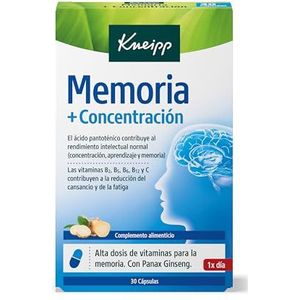 Kneipp Geheugen en concentraat 30 doppen