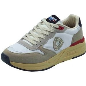 Blauer - Sneaker - Beige - Casual Leather