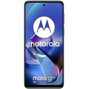Moto G54 24 GB (12 GB + 12 GB RAM Boost)/256 GB indigoblauw, Spanje, Full HD+ surround-display en Dolby Atmos®, 50 MP camerasysteem met OIS, 5G vermogen, 5000 mAh batterij, inclusief oplader.