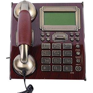 Telefoon Thuis Telefoon Vaste vaste telefoon Retro Identificatie van de beller Vaste telefoon - Desktop Muur Opknoping Vaste lijn voor tweeërlei gebruik - Kantoor Thuis Hotel Hotel Vaste telefoon (ro
