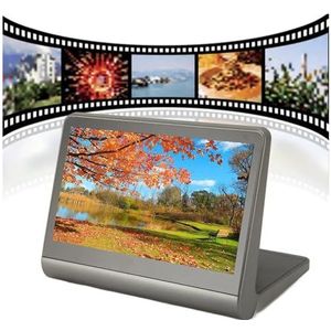 48MP filmdiascanner met 7 inch HD-scherm Converteert 135/126/110 filmnegatieven naar JPEG 16 GB opslag 5V-adapter Automatische witbalans