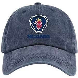 Baseball Cap Für Scania Print Sommer Klassisch Unisex 15 Farbe Verstellbare Sport Casual Sonnenhut Kopfbedeckung,B,57-59cm