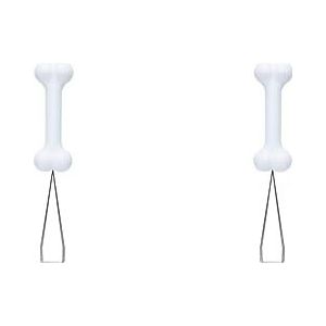 2 set Compact Leuke Keycap Puller Remover DIY voor Mechanische Toetsenborden Bone