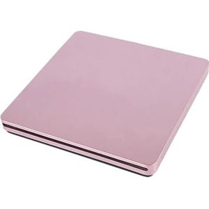 Draagbare externe dvd-optische drive USB 2.0 cd-dvd-brander for laptop-pc Brede compatibiliteit(Pink)