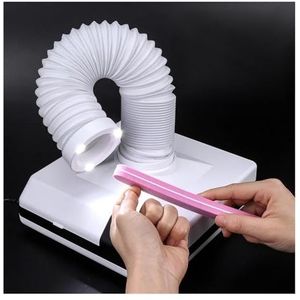 Nagelstofzuiger, 60W Nail Dust Collector Machine Stofzuiger for Manicure Pedicure Art Salon Stofafzuiging Remover Krachtige ventilator voor salon & thuis