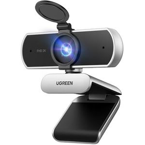 Ugreen - USB Full HD Webcam - 1080p - Dual Mics - Privacy Cover