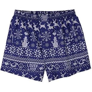 Lousy Livin Scandi boxershorts, Donkerblauw, M