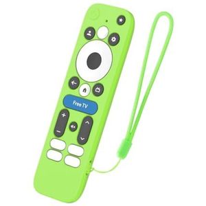 Getextureerde siliconen schild voor onn.GoogleTV Box 4KPro Remote Snugly Fit knop