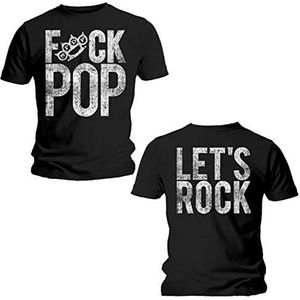 T-Shirt # Xl Black Unisex # F*Ck Pop