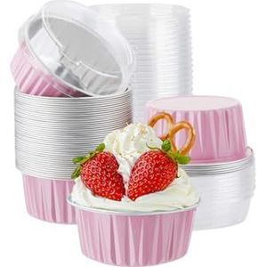 Nizirioo 2000 cupcake- en muffinvormpjes, mini-papieren bakvormen voor feestjes en bruiloften