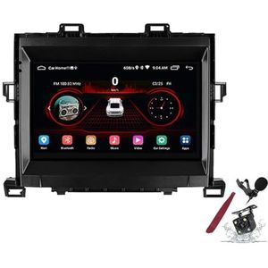 Android 15 Autoradio voor T-oyota Alphard (2008-2014) 9 inch 2K Touchscreen 2000 * 1200 Android Head Unit Multimedia Speler met Carplay GPS Navi BT 5G WiFi DSP SWC,K1 pro