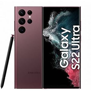 Samsung - S908B Galaxy S22 Ultra 5G - Smartphone - Weinrot - 128GB - 108MP