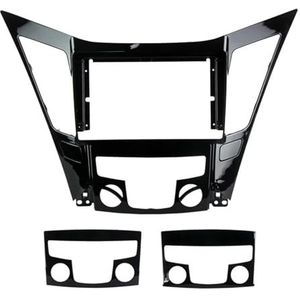 Autoradio-fascia compatibel met Hyundai Sonata 2009-2014