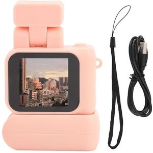 Mini Camera met Scherm HD 1080p Retro Ultra Compact Camera met Flitslicht en Batterij Dock Digitale Camera Student Kleine Camcorder