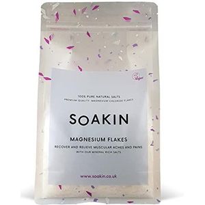 Magnesium Flakes - Bath Salts 800g - Soakin