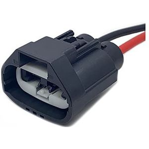 2Pin Auto Stuurbekrachtigingspomp Fan Socket Waterdichte Vrouwelijke Elektrische Connector Kabelboom Compatibel Met F~rd Focus Plug 7283-3214-30