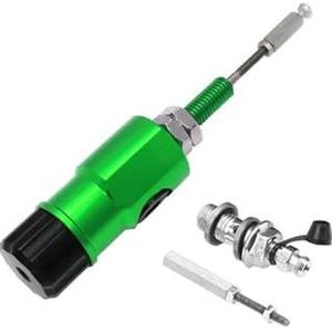 Motorfiets Koppelingshendel Universele 7/8-inch 22 Mm Motorfietsstuur Hydraulische Koppelingsset Hoofdremcilinder Olieleidingset(Pump Green)