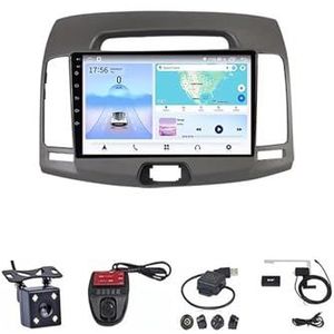 9 Inch Android Auto Radio Multimidia Speler Voor Hyundai Elantra 4 HD 2006-2012 GPS Navigatie WIFI Bluetooth Carplay Android Auto Stereo Radio GPS(4G+WIFI 4G+64G)