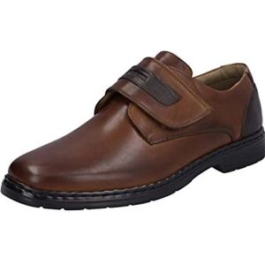 Josef Seibel HEREN Klittenbandschoenen Alastair 02, Mannen Lage schoenen,Schoenbreedte K (Extra groot),verwisselbaar voetbed,Bruin (cognac-kombi),48 EU / 13 UK