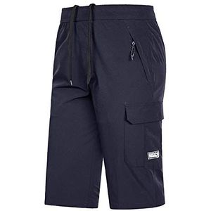 LaoZanA Heren Bergbeklimmen Capri Broek Broek Sneldrogend Ademend Strand Outdoor Shorts Plus Size