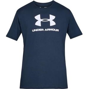 Under Armour Heren Sportstyle T-shirt met korte mouwen en logo voor heren