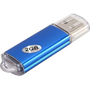 Eighosee 2GB USB 2.0 Flash U schijf blauw