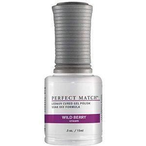 Lechat Perfect Match Uv-/led-nagelgel en polish, Wild Berry, per stuk verpakt (1 x 15 ml)