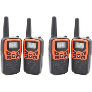 Walkie-talkies For Volwassenen Langeafstandsradio's Bereik Tot 8 Km In Open Veld 22-kanaals FRS/GMRS Heldere Spraakoverdracht(4PCS)