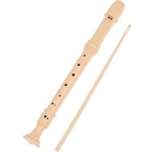 Studenten sopraan blokfluit Professionele Treble Fluit 6/8-Hole Sopraanblokfluit ABS Verstelbare Klarinet Fluit Instrument Voor Kinderen (Color : 8 hole)