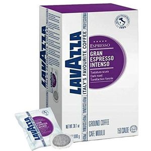 KOFFIE LAVAZZA - GRAN ESPRESSO INTENSO - Box 150 PADS ESE44 7.2g