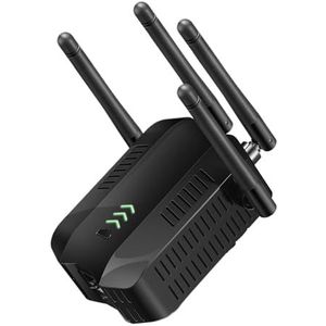 Router Draadloze Repeater 1200Mbps Wifi Signaalversterker Dual-Band 2.4G 5G WiFi Extender Gigabit WiFi Versterker Thuiskantoor Uitgebreide Dekking