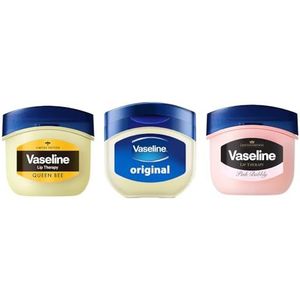 Vaseline Lip Therapy | Limited Edition Hydraterende Lippenbalsem Set van 3 | Queen Bee, Original, Pink Bubbly (Limited Edition Set)