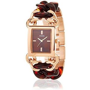 Guess Quartz horloge Woman W0467L1_8012 27 mm, bruin, armband
