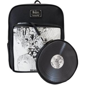 The Beatles by Loungefly sac à dos Mini Revolver Album with Record Pouch