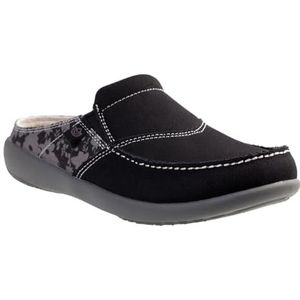 Spenco - Siesta Vintage Floral - Muiltjes - Zwart
