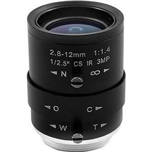 Bassulouda 3MP HD Video Monitoring Camera-lens 2,8-12 mm Varifocale Zoom Handmatige Focus voor Industriële Security Camera's