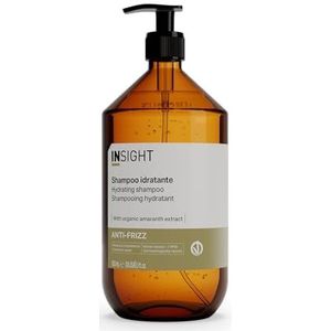 Insight Anti-frizz vochtshampoo 900 ml | voor droog, kroezend en weerbarstig haar | glazen verpakking