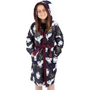 Harry Potter Dressing jurk kinderen rode of blauwe opties pyjama robe 7-8 jaar