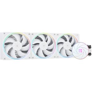 THERMALRIGHT Aqua Elite 360 witte ARGB V2 vloeibare CPU-koeler, drievoudige PWM-ventilator met 2000 omw/min snelheid, 360 computer-CPU-waterkoeler, voor AMD/AM4/AM5 en Intel LGA1150/1200/2011/1700