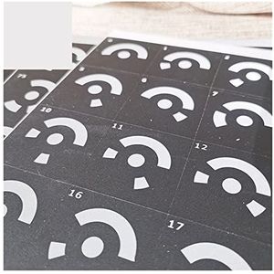 Scanning Marking Dots Handheld 3D -scanner 3D magnetische markeringspunt Sticker Point Reflective Point Mark Point Positioning Point Point Pointing Point Binnenmarkeringspunt Meetpunt Markering(Fan po