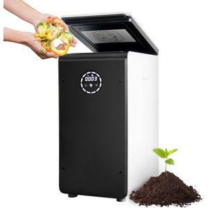 GEME 19L elektrische compostbak keuken, 's werelds eerste slimme biologische composteermachine, duurzaam filter, echte compostering, voedselcycler, organische compostbak