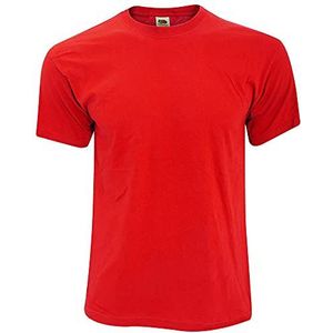 Fruit of the Loom Original T T-shirt, rood, XXL