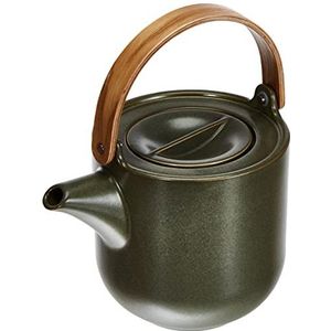 ASA 19370192 COPPA theepot, porselein, 1000 ml, groen