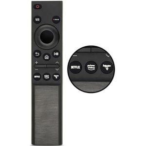 Hd-line Vervangende afstandsbediening voor Smart LED QLED UHD TV, compatibel met Samsung Tv, Netflix Prime Video Rakuten TV, universeel, tv