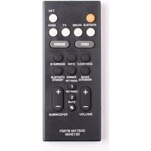 1 st FSR78 afstandsbediening for soundbar VAF7640 VAH0130 ZV28960 YAS-106 YAS-207 ATS-1060 YAS-107 ATS-1070 controller