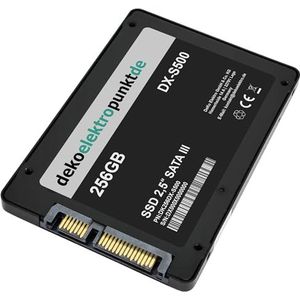 dekoelektropunktde 256GB SSD harde schijf geschikt voor Asus R516UX-DM275T, alternatieve vervanging