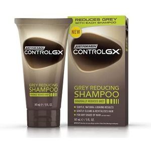 Just for men Control GX, grijsreducerende shampoo voor grijs haar - alle tinten, 147 ml