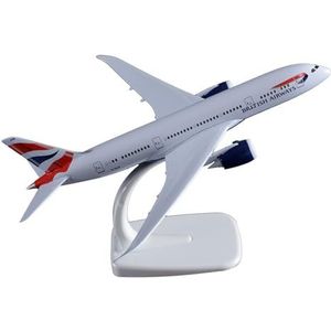 20 cm voor British Airways B787 luchtvaartmaatschappij legering vliegtuigmodel met basisspeelgoed verzamelobject souvenir