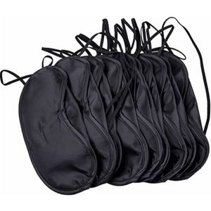 Oogmasker, 10 stuks, slaapoogmasker, comfortabel, cover, bouillon 's nachts, voor slapen, reishulp, slaapmasker, bakkerij voor pavé oogbedekking